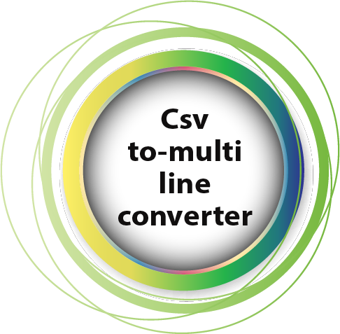 CSV to Multi Line Data Converter